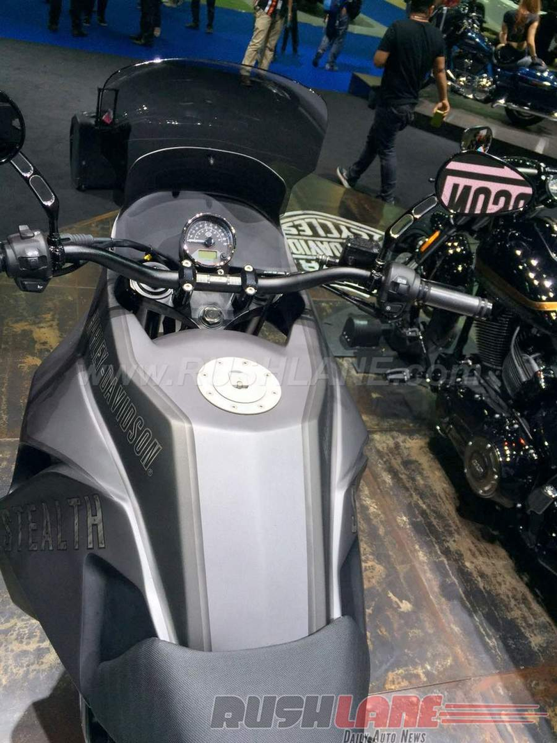 Illustration for article titled The Harley-Davidson 750 Stealth Concept Is An Honest-To-God Harley Adventure Bike